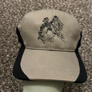 Stylish Tan and Black Men's Cap